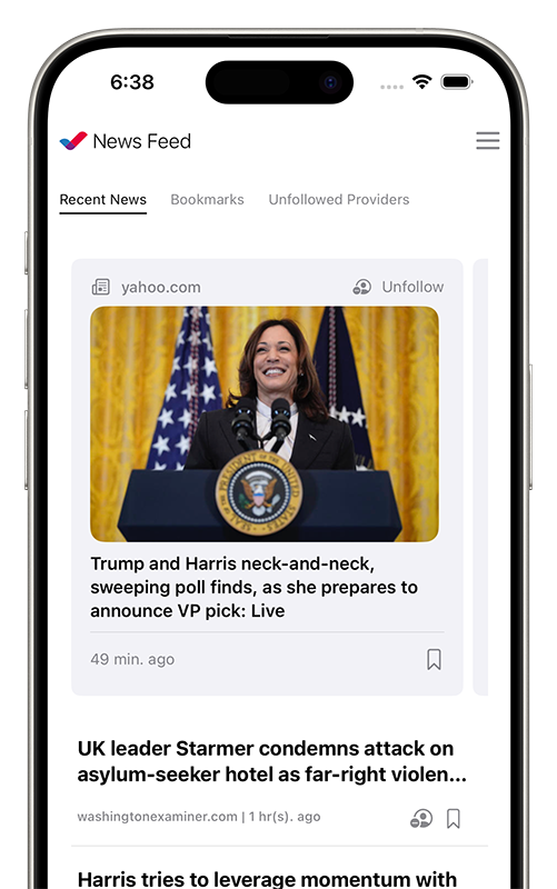 Ballotics News Feature on iPhone